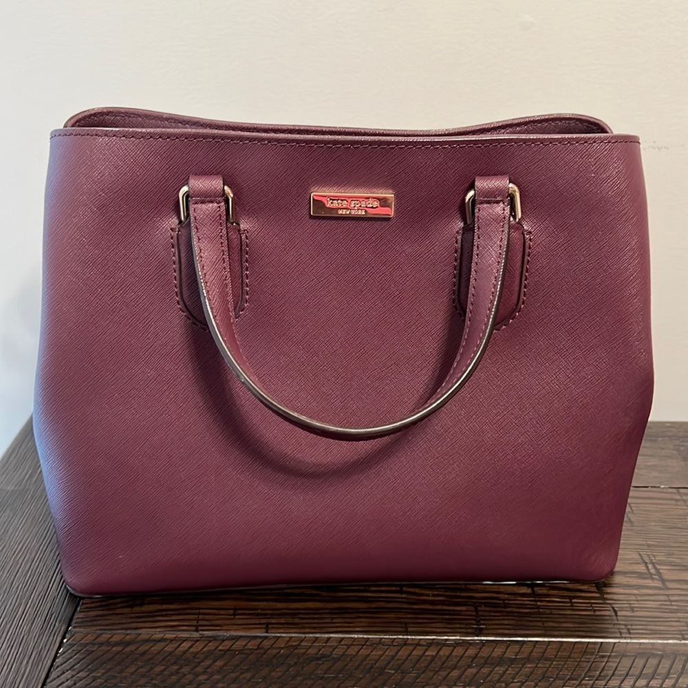 Purple Kate spade purse